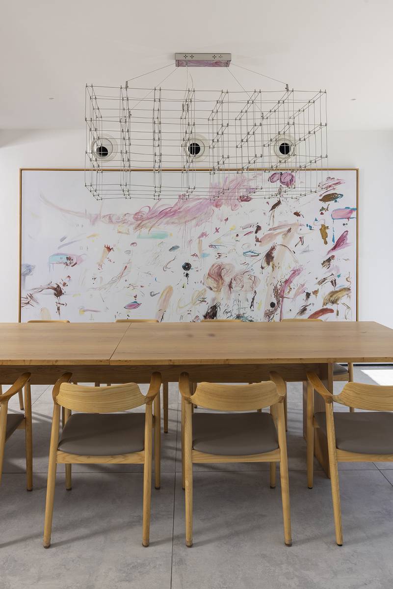 Reception salon and gourmet kitchen at Aura Penthouse Jerusalem – photo 14